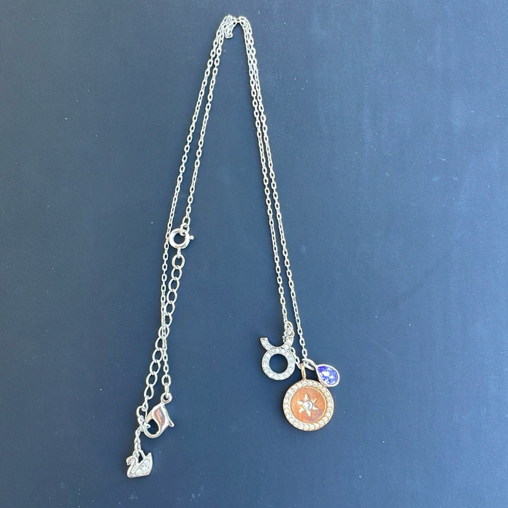 Swarovski Zodiac Necklace - Taurus